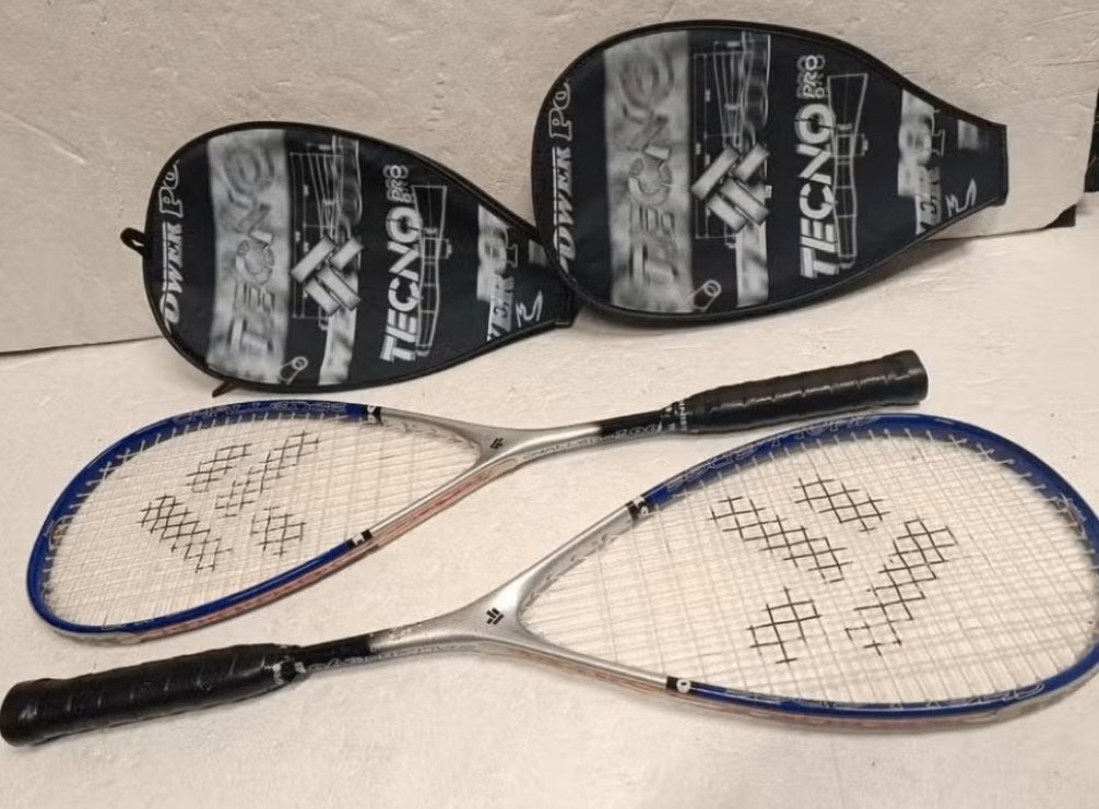 Tecno pro challenge 190 squash rackets set, Gebruikt, Ophalen of Verzenden, Racket