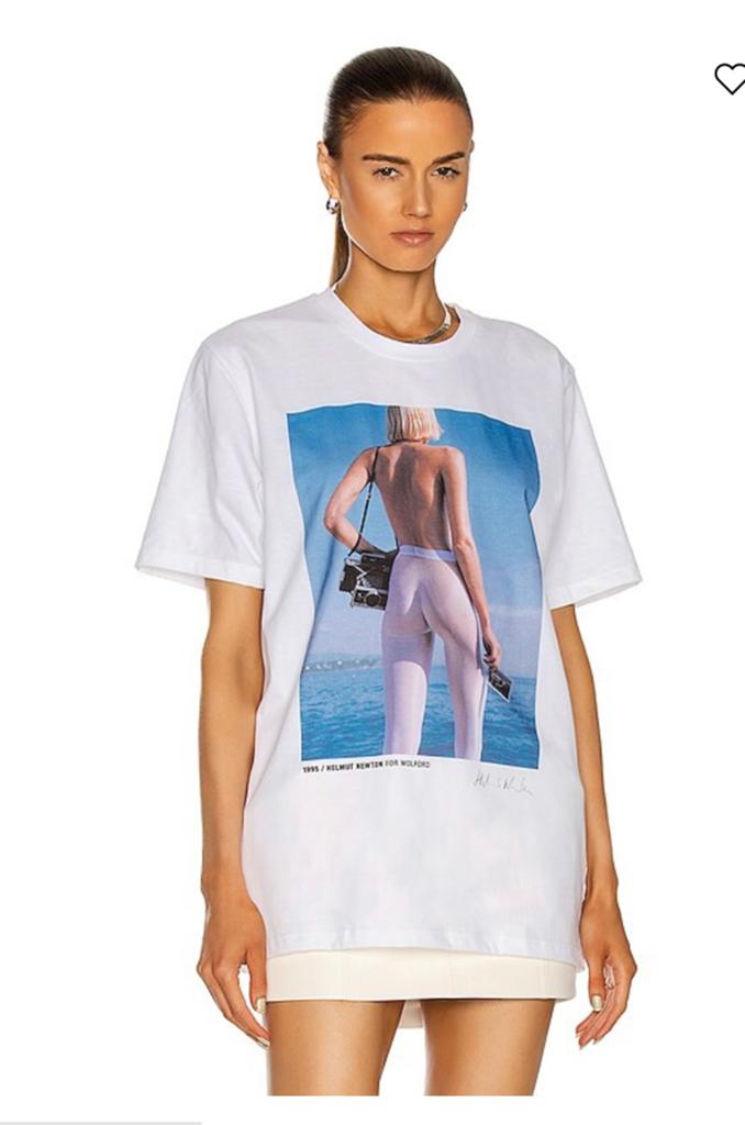 Helmut Newton/ Wolford T-shirt, Boeken, Ophalen of Verzenden, Zo goed als nieuw, Fotografen
