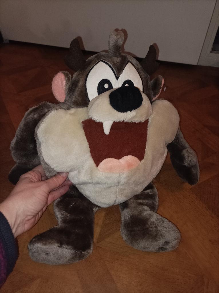 Looney Tunes Baby Taz Pluche Knuffel pluche 40 cm, Ophalen of Verzenden, Looney Tunes, Zo goed als nieuw, Overige typen