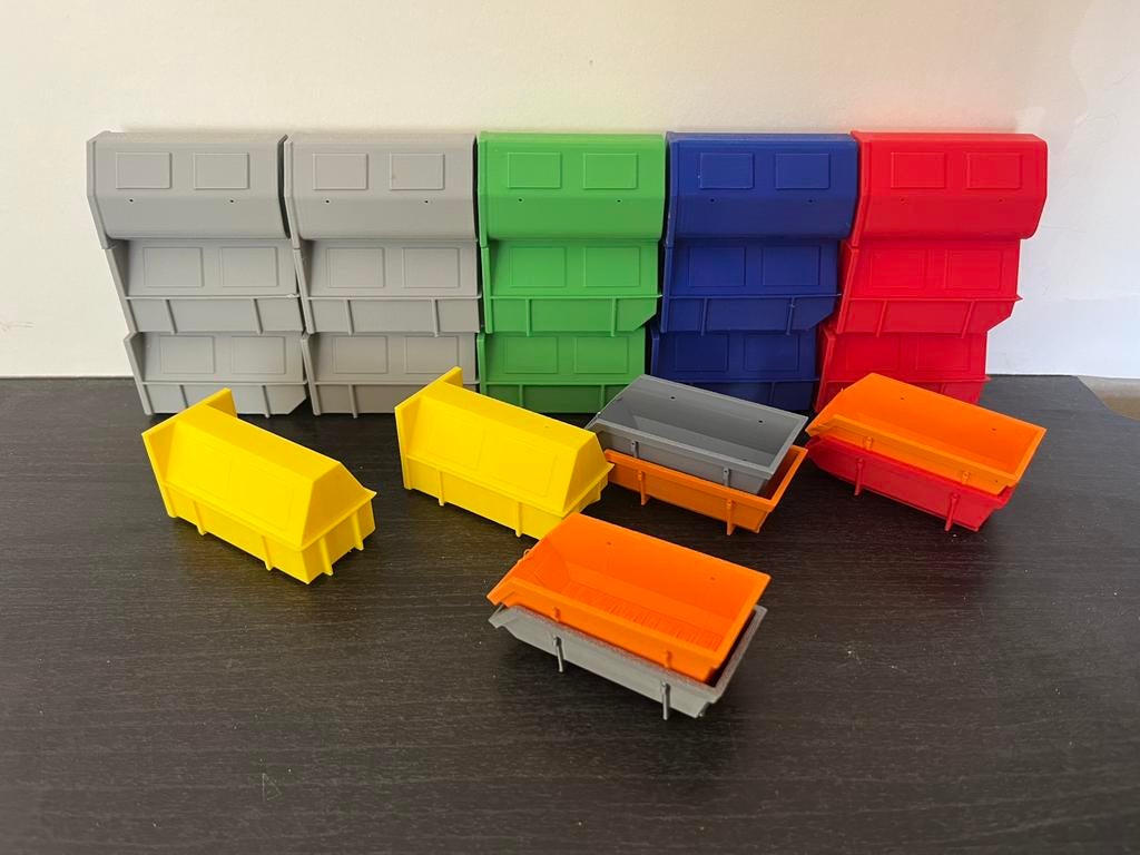 23 3D geprinten portaalcontainers nr 16, Overige merken, 3D Modelleur VDEIJK, -, -