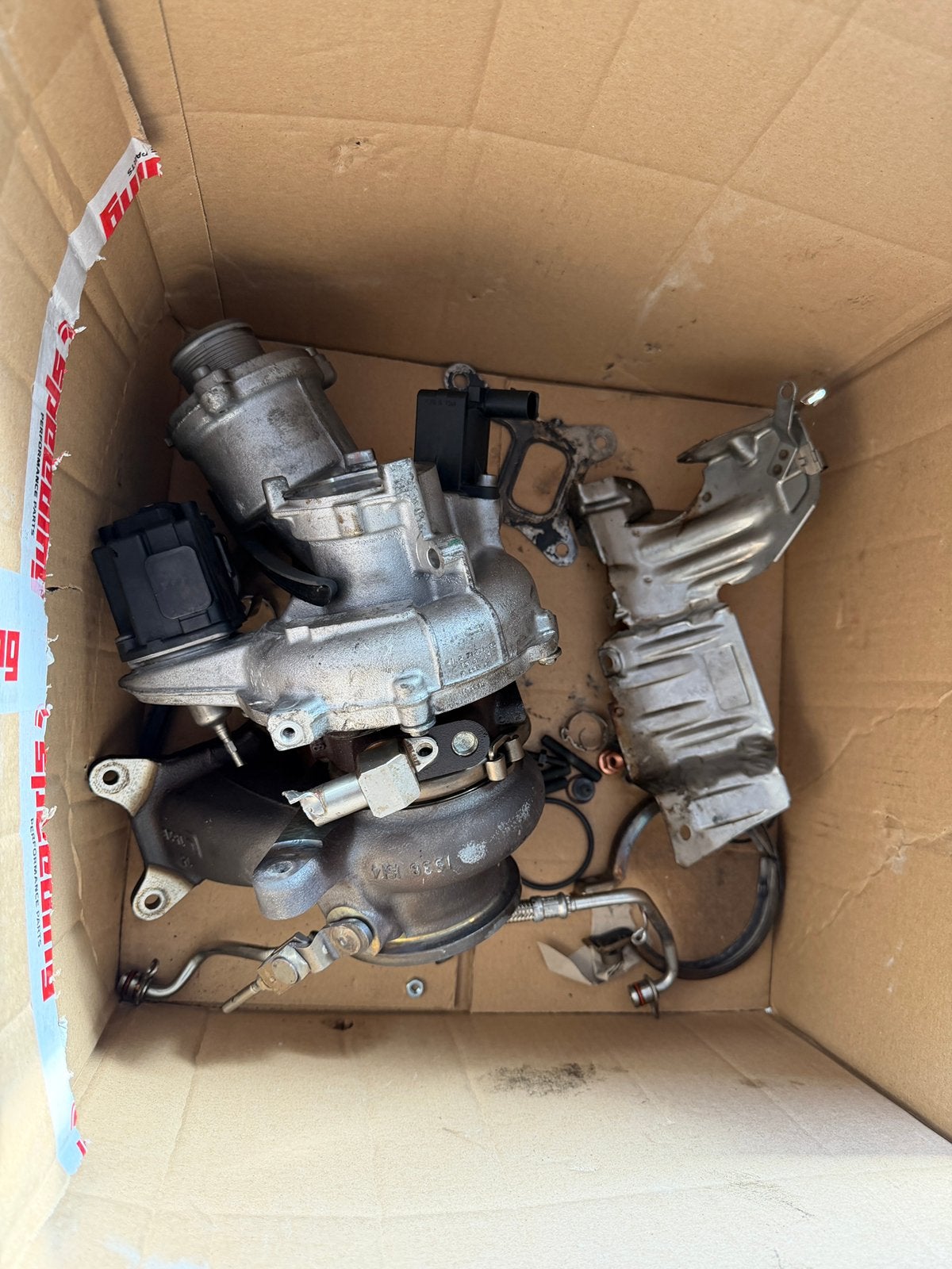 Is38 turbo, Ophalen