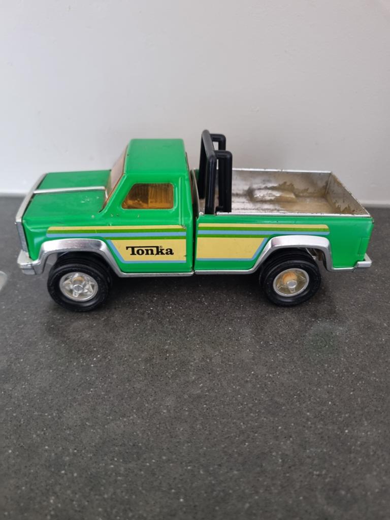 Vintage tonka 4x4 truck, Kinderen en Baby's, Speelgoed | Speelgoedvoertuigen, Ophalen of Verzenden, Gebruikt