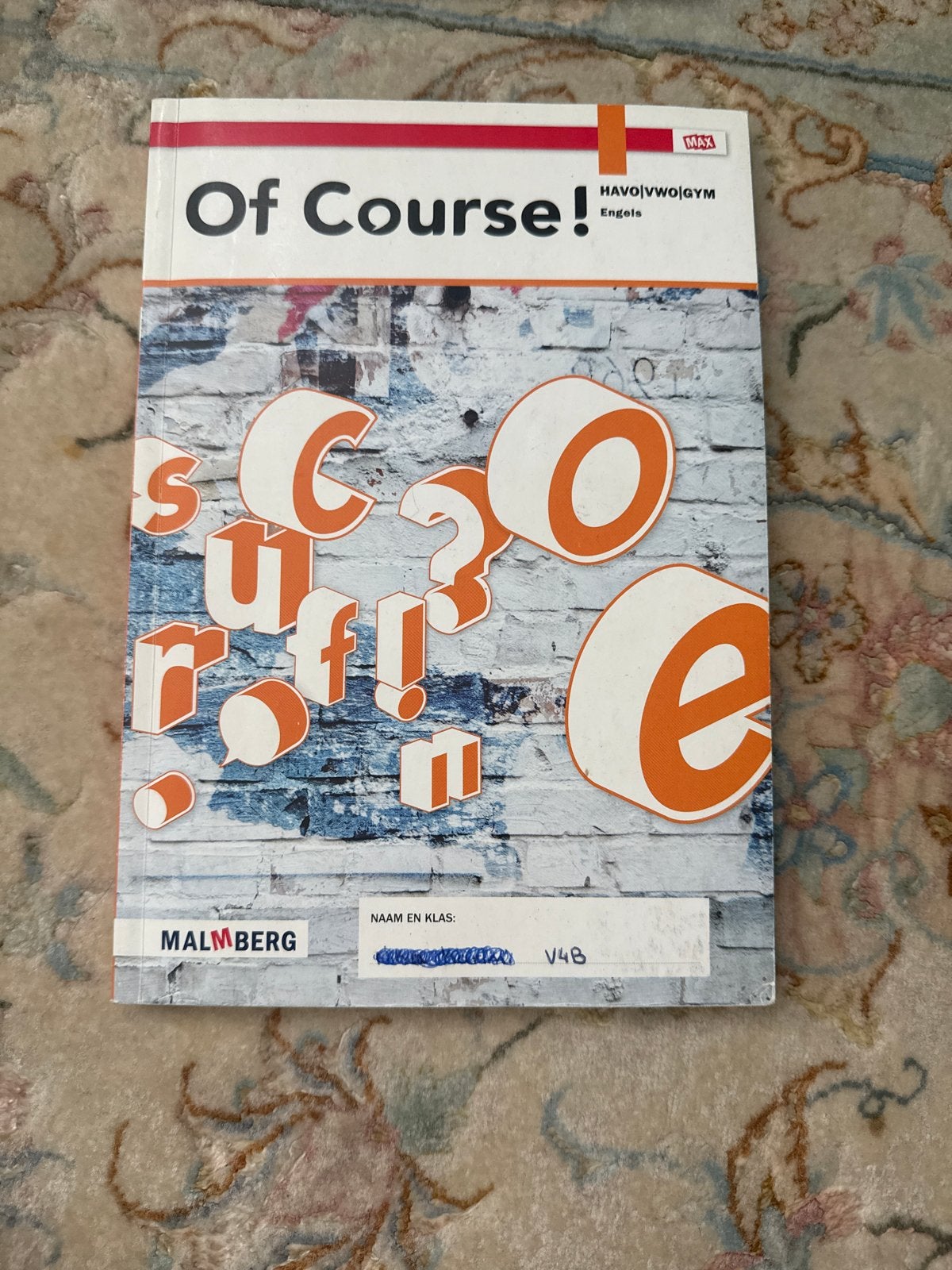 Of Course! Engels HAVO/VWO/GYM - Malmberg, Ophalen of Verzenden, Gelezen, HAVO, Engels