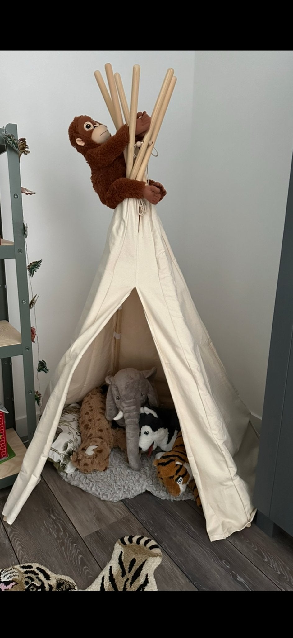 Vilac Tipi Tent Wit - Speeltent voor Kinderen, Ophalen of Verzenden, Zo goed als nieuw, Overige materialen
