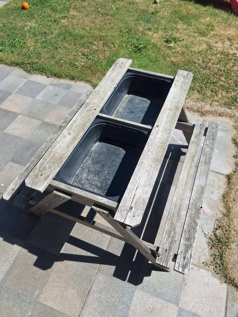Zand/watertafel, Ophalen, Gebruikt
