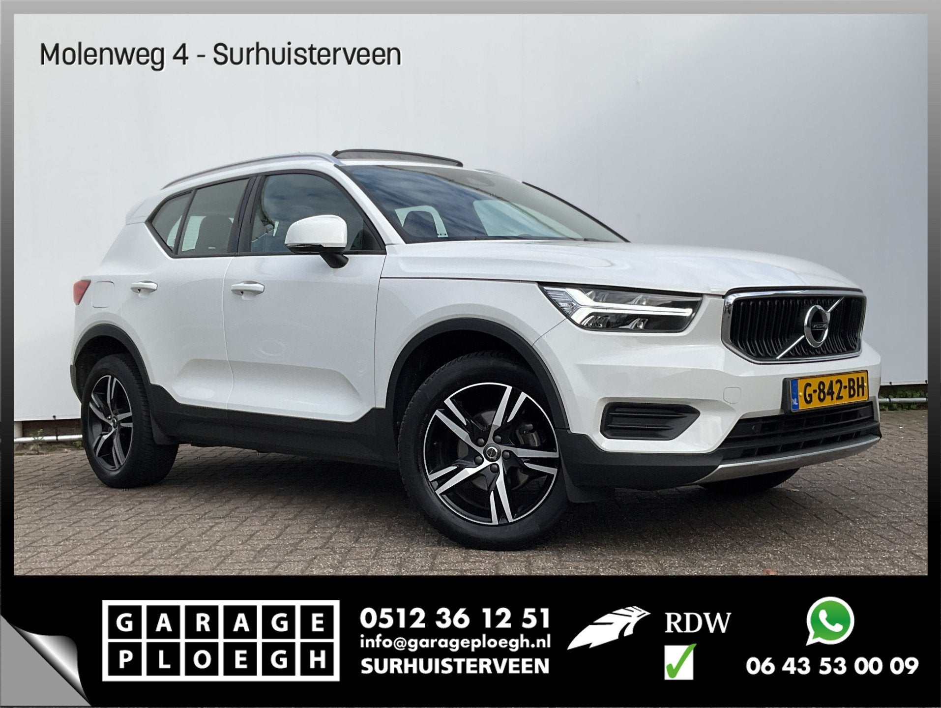 Volvo XC40 1.5 T3 Momentum Pro Panoramadak Hoge zit Trekhaak, Automatische klimaatregeling, Gebruikt, Euro 6, Wit
