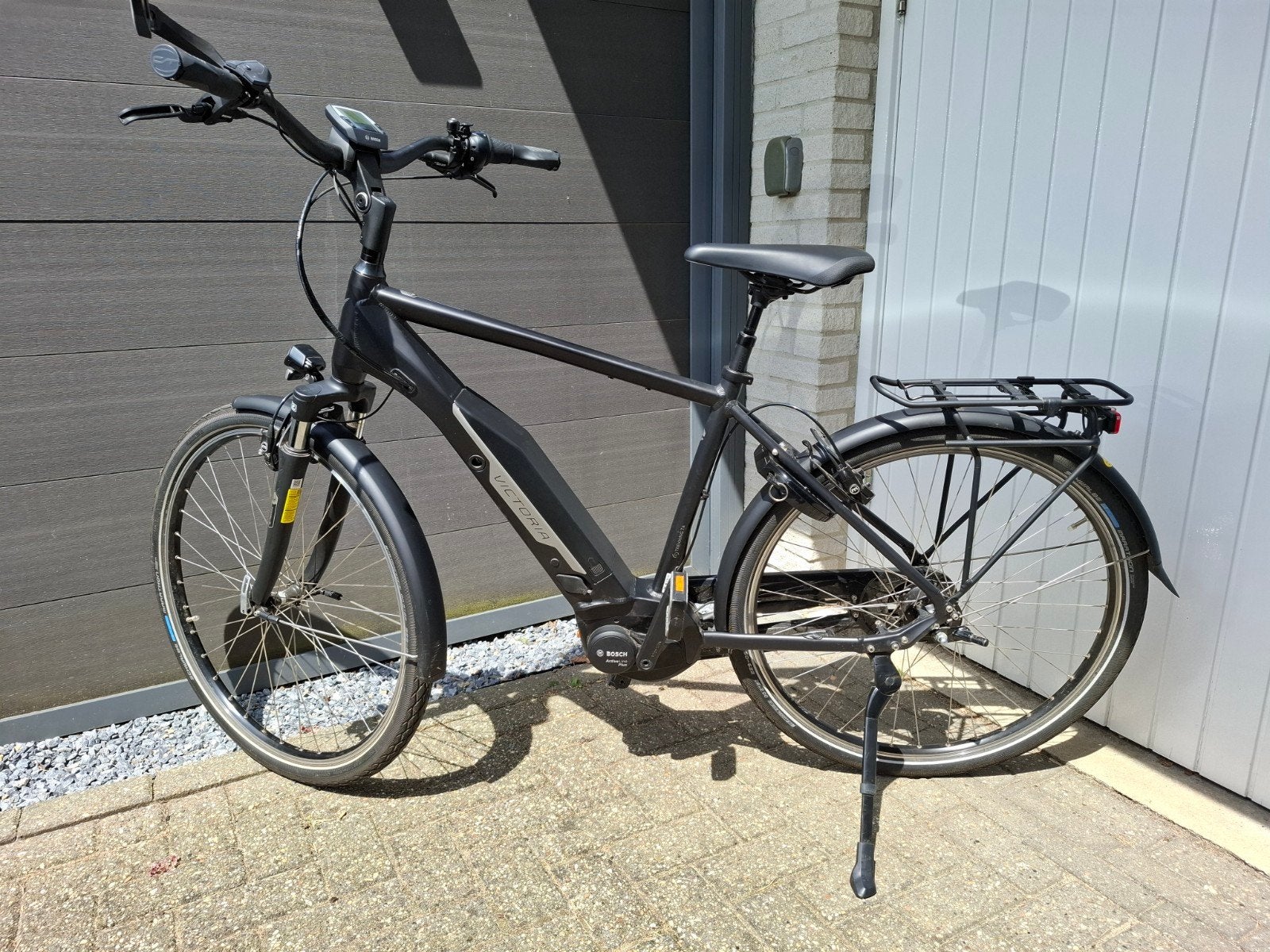 Te koop elektrische  herenfiets, Fietsen en Brommers, Elektrische fietsen, 51 tot 55 cm, Ophalen, Zo goed als nieuw, Overige merken