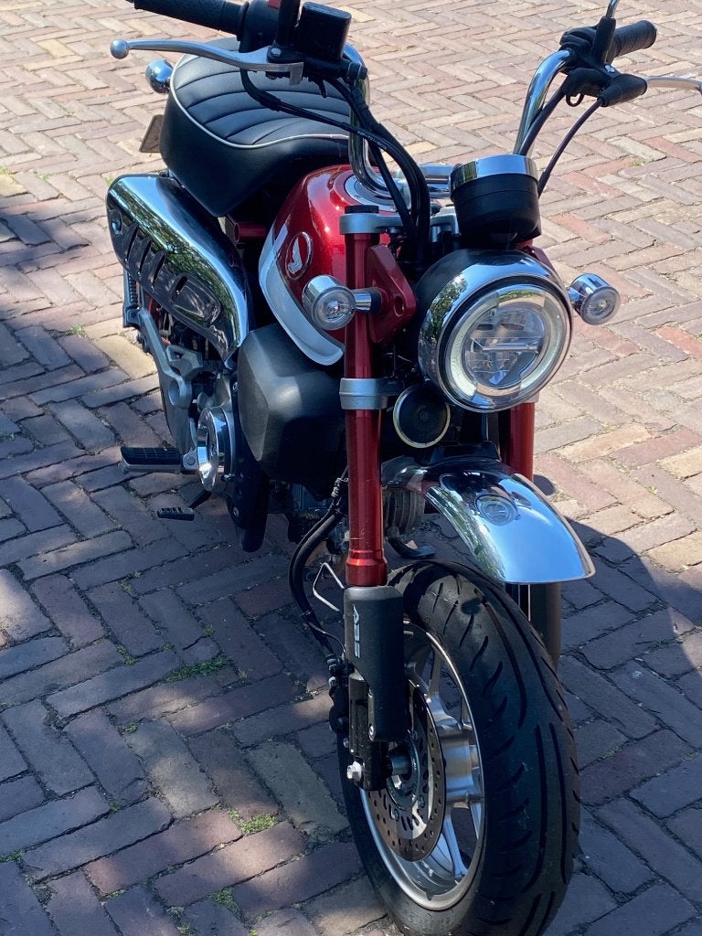 Honda Monkey 125cc - Zo goed als nieuw!, Motoren, LED Verlichting, Occasion, Particulier, 125 cc