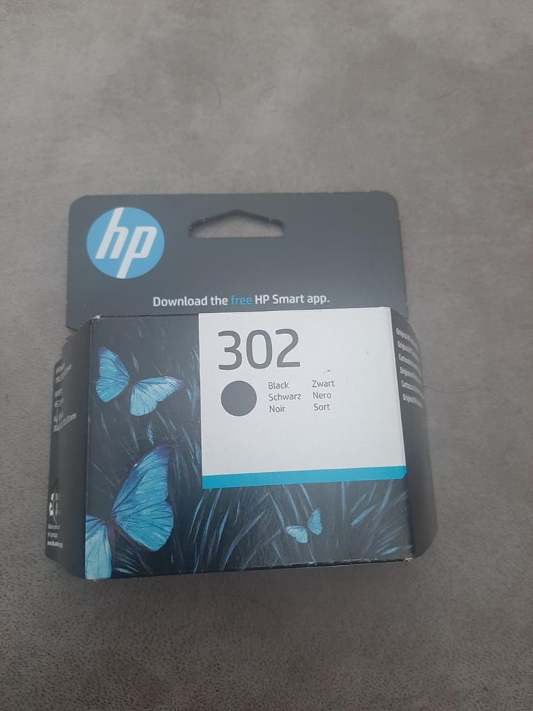 HP 302 Zwarte Inktcartridge - Nieuw in verpakking, Computers en Software, Printerbenodigdheden, Verzenden, Nieuw, Cartridge, HP