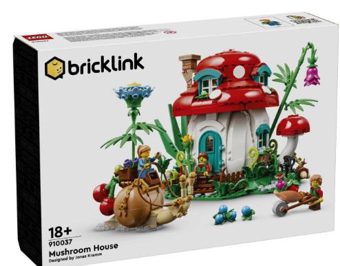 LEGO Bricklink Paddenstoelen huisje 910037, Ophalen, Overige thema's, Lego, Nieuw