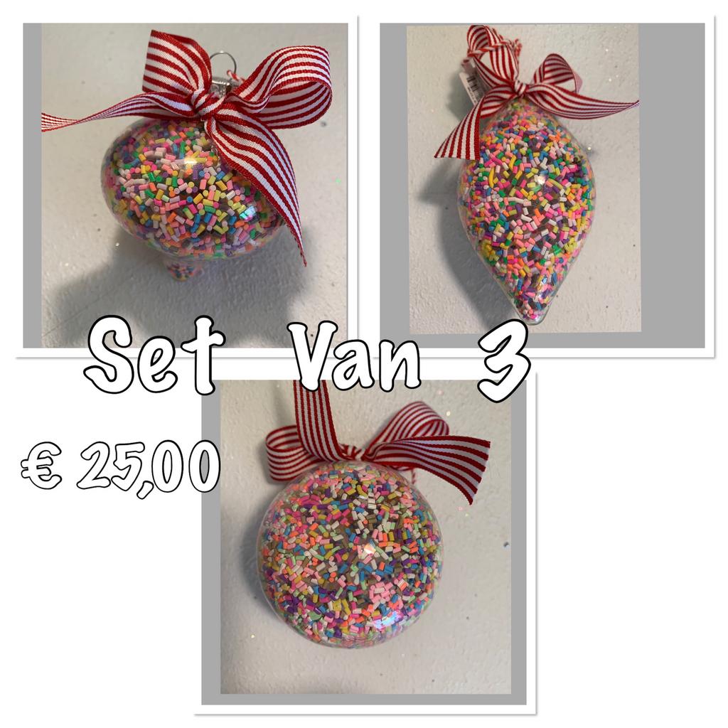 Set van 3 hangers Kurt Adler, Diversen, Ophalen of Verzenden, Nieuw