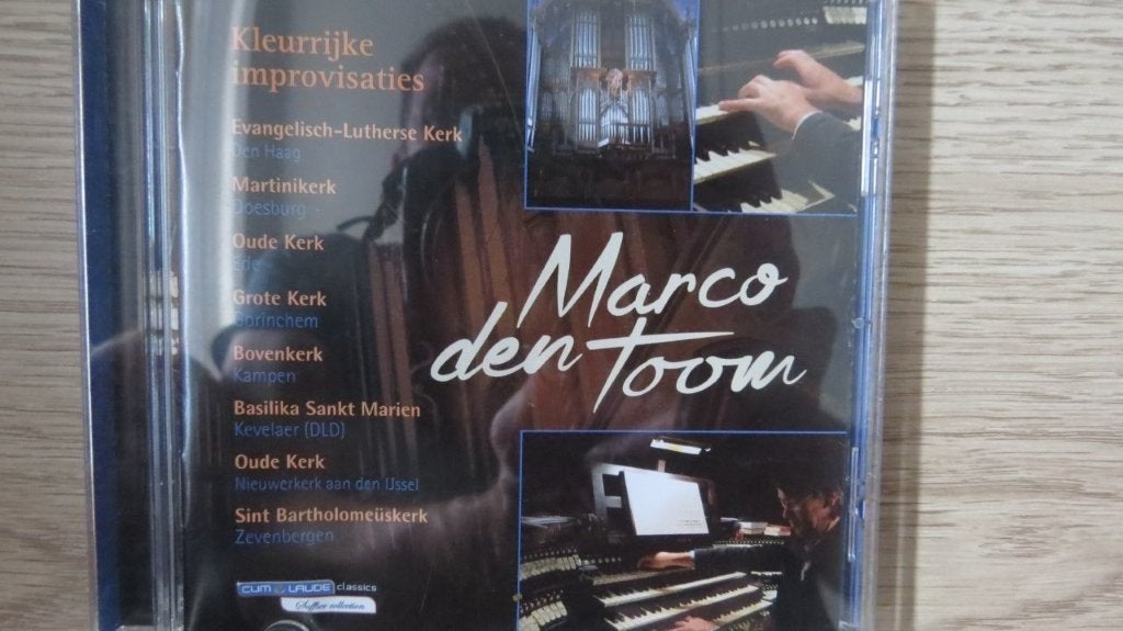 Cd orgel: Kleurrijke improvisaties, Marco den Toom, Bolsward, Ophalen of Verzenden, Zo goed als nieuw, Gospel