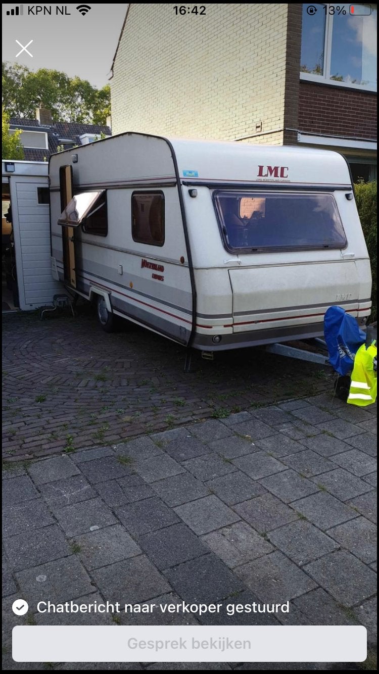 LMC Münsterland Caravan, Stapelbed, Treinzit, Particulier, 5 tot 6 meter