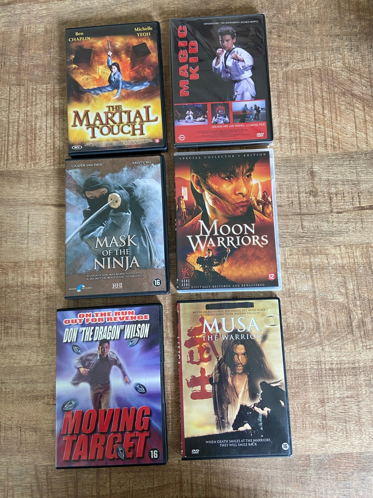 Actie DVD’s: Martial Arts (2/2), Vanaf 16 jaar, Ophalen of Verzenden, Gebruikt, Martial Arts