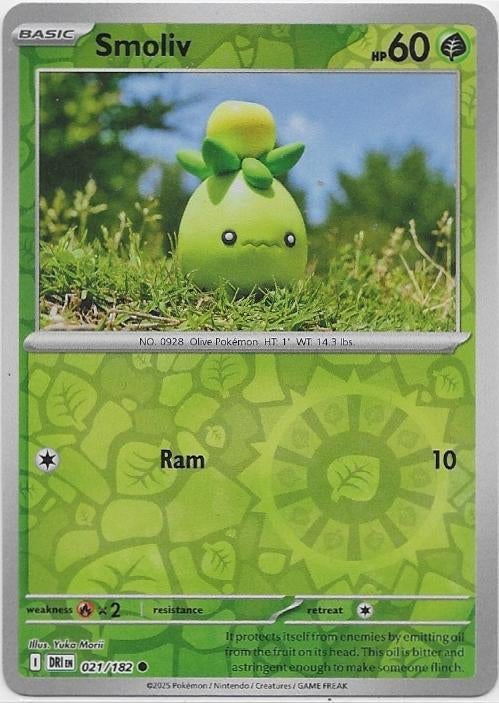 Destined Rivals,  Smoliv [reverse] 21/182, Verzenden, Nieuw, Losse kaart