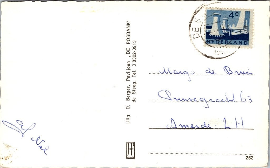 De Steeg - 12 oude ansichtkaarten Posbank IV, Verzenden, 1960 tot 1980, Gelopen, Gelderland