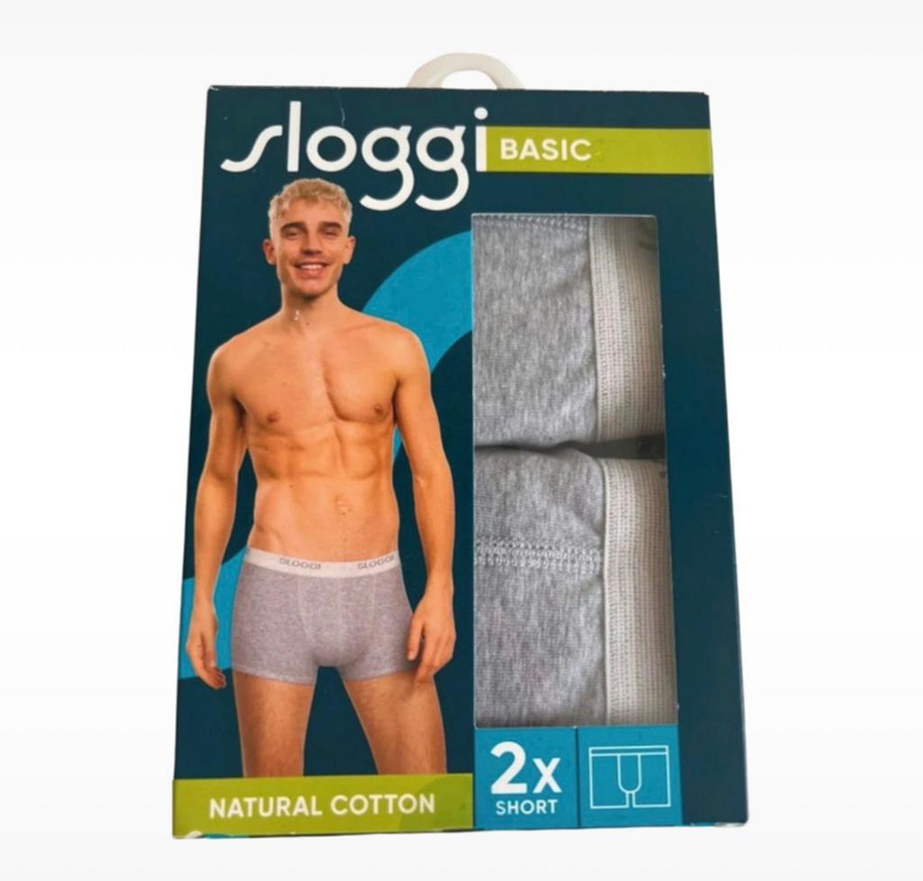 Sloggi Men’s Basic Short – 2 Pack – Maat XXL, Info@triumph.com, Marsstrasse 40, D-80335 München, Duitsland, Ophalen of Verzenden