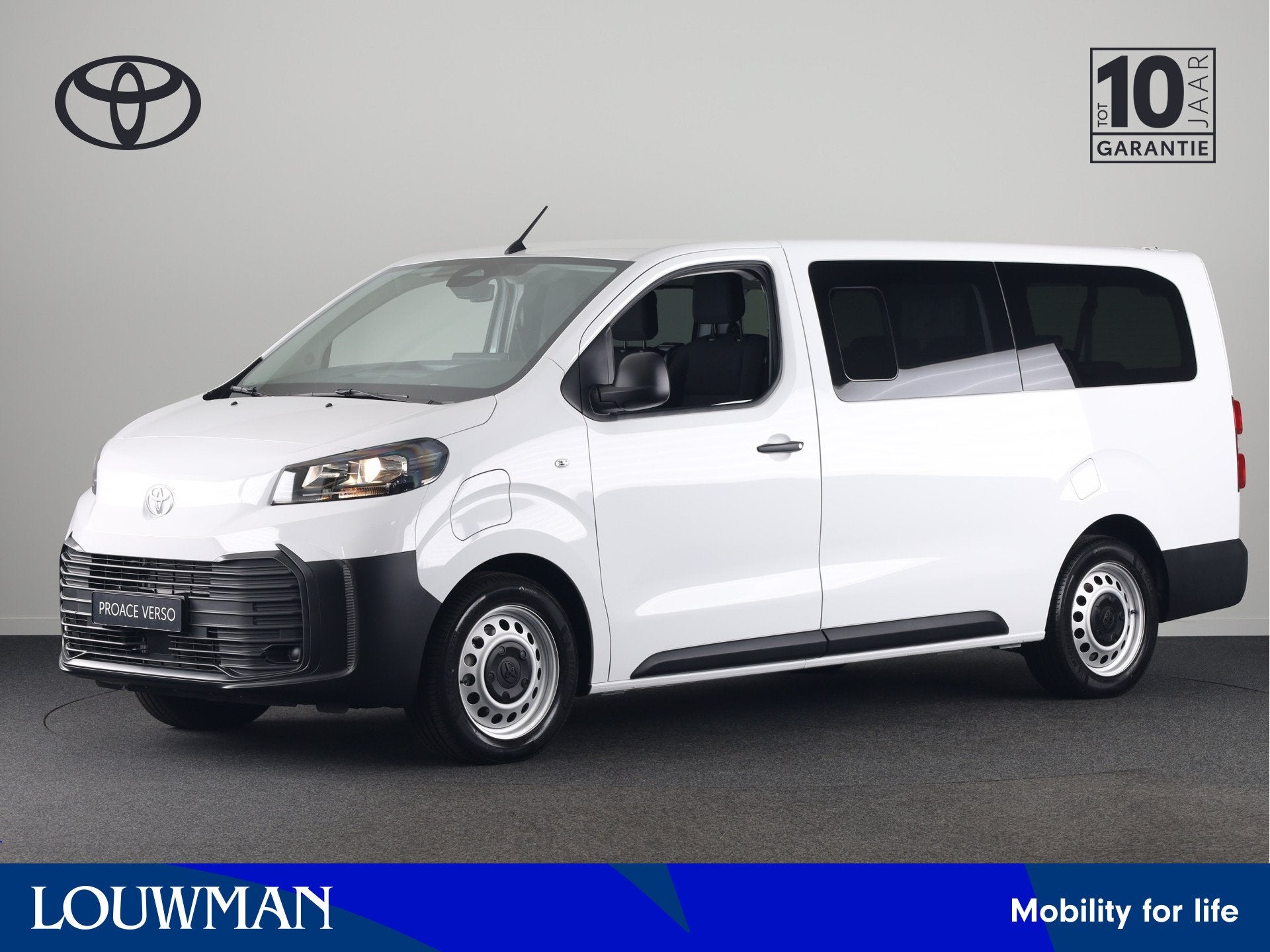 Toyota PROACE Electric Verso Long L2 Extra Range Navigator 7, 12 maanden, 420 min, 1000 kg, Toyota