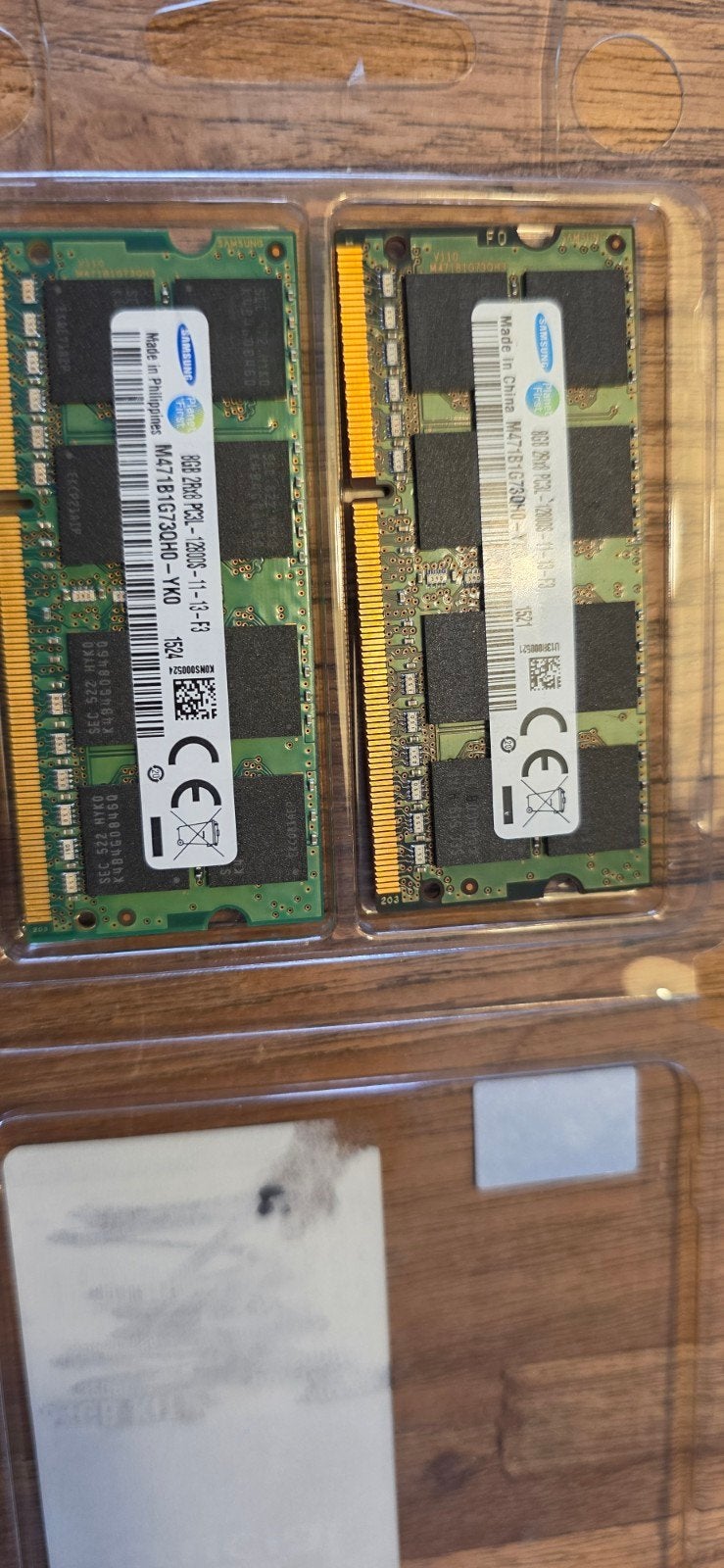 Samsung 8GB DDR3 RAM (2x4GB) voor laptop, Computers en Software, RAM geheugen, 8 GB, DDR3, Ophalen of Verzenden, Zo goed als nieuw