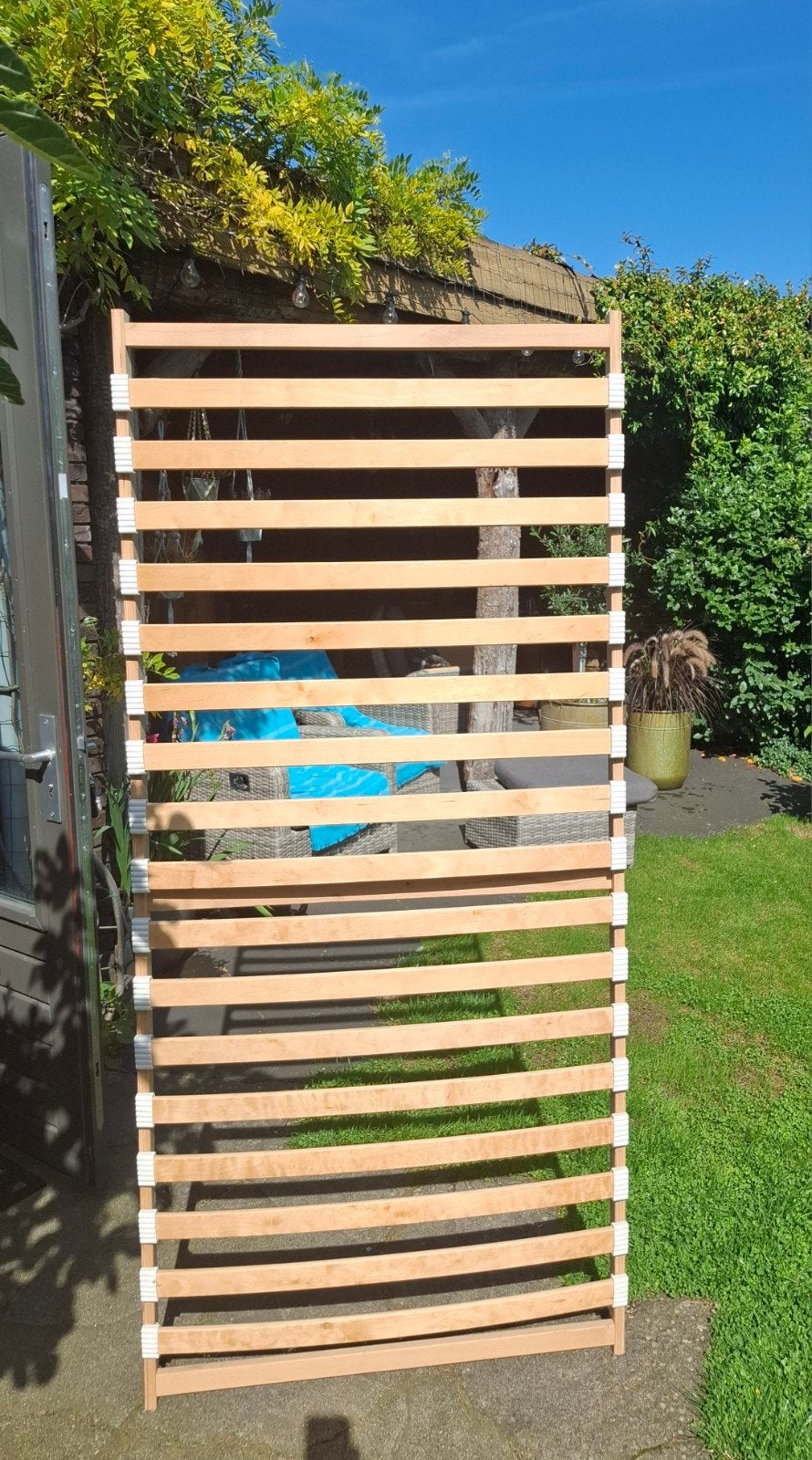 IKEA Sultan Måne lattenbodem 90x200, Ophalen, 90 cm, Eenpersoons, Wit