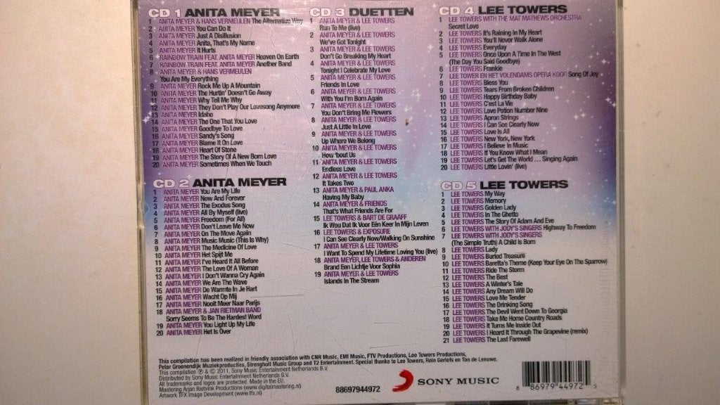 Anita Meyer & Lee Towers - Top 100, Ophalen of Verzenden, Zo goed als nieuw, Pop, Album