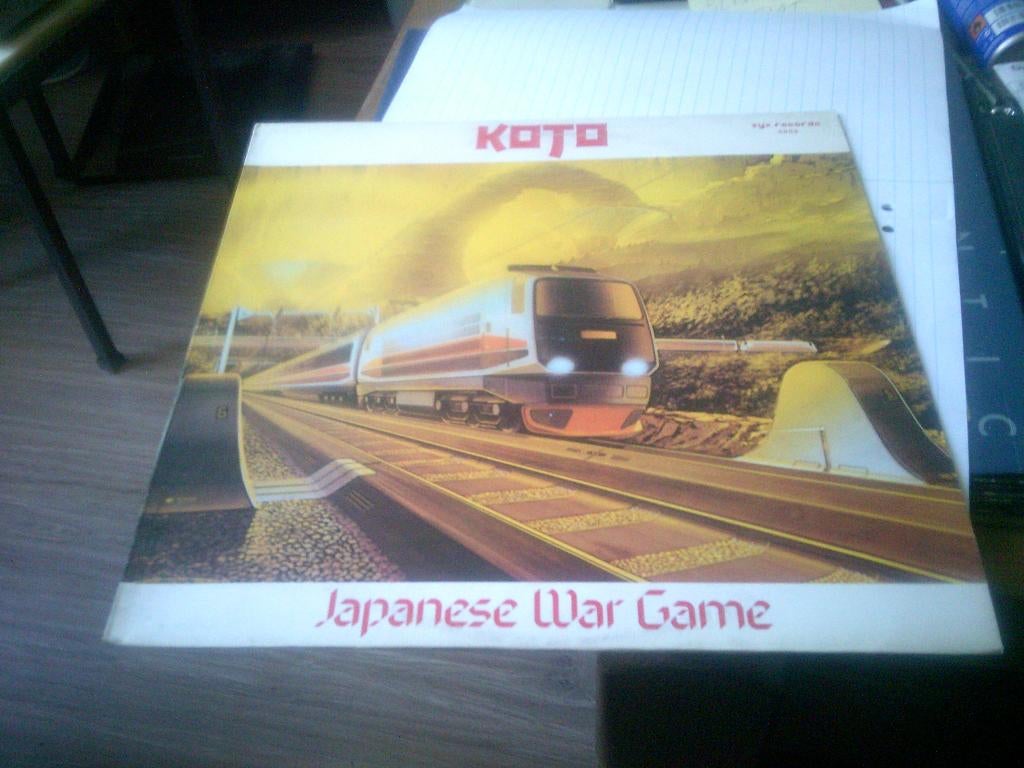 KOTO JAPANESE WAR GAME - INSTRUMENTAAL, 1980 - 1989, Ophalen of Verzenden, Zo goed als nieuw, Levenslied of Smartlap