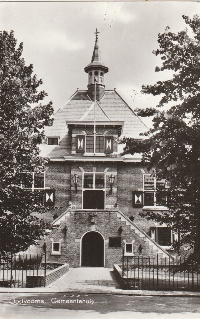 oostvoorne- gemeentehuis, Ophalen of Verzenden, 1960 tot 1980