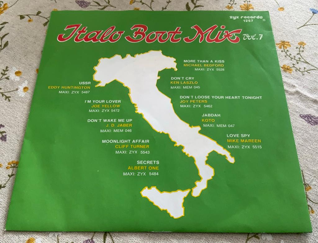 VINYL 7” SINGLE ITALO BOOT MIX VOL. VIII ‘86 ZYC REC GERMANY, Gebruikt, Verzenden, 7 inch, Dance