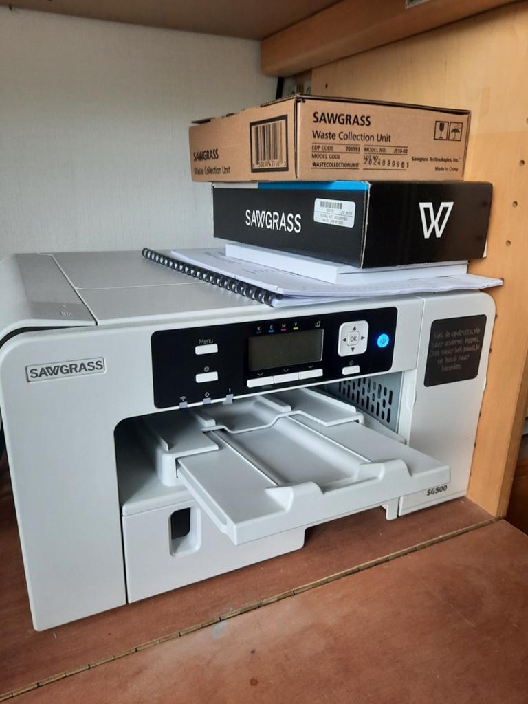 Sawgrass SG500 Sublimatieprinter met extra's, Computers en Software, Printers, Zo goed als nieuw, Printer, Inkjetprinter, Kleur printen