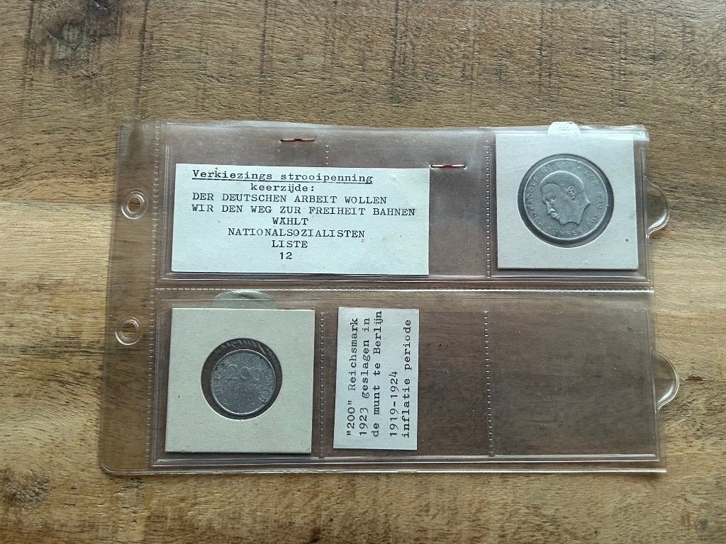 Verkiezings strooipenning 1919 - 1924 inflatie, Ophalen of Verzenden, Overige materialen