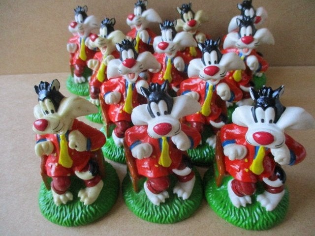 adv10583 sylvester figuurtje, Ophalen, Looney Tunes, Gebruikt, Beeldje of Figuurtje