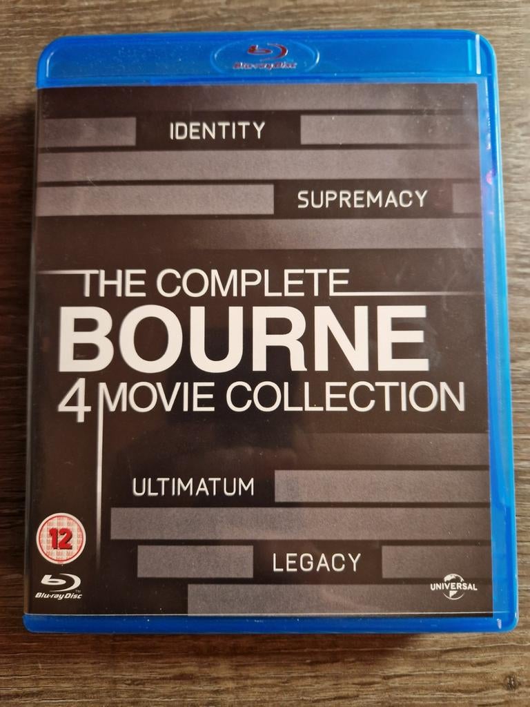 The Complete Bourne 4-movie Collection blu-ray box, Ophalen of Verzenden, Zo goed als nieuw, Actie, Boxset