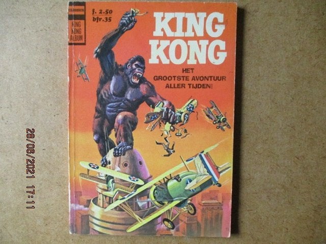 adv4705 king kong, Eén stripboek, Ophalen, Gelezen