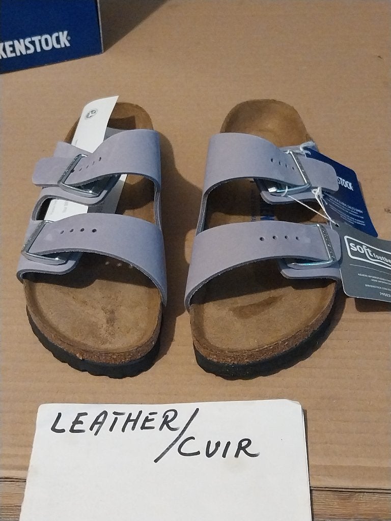Birkenstock Arizona Purple Fog 36, Overige kleuren, Nieuw, Birkenstock, Sandalen of Muiltjes