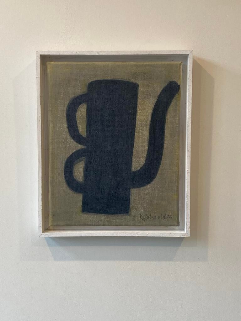 Klaas Gubbels - schilderij op doek, Antiek en Kunst, Ophalen