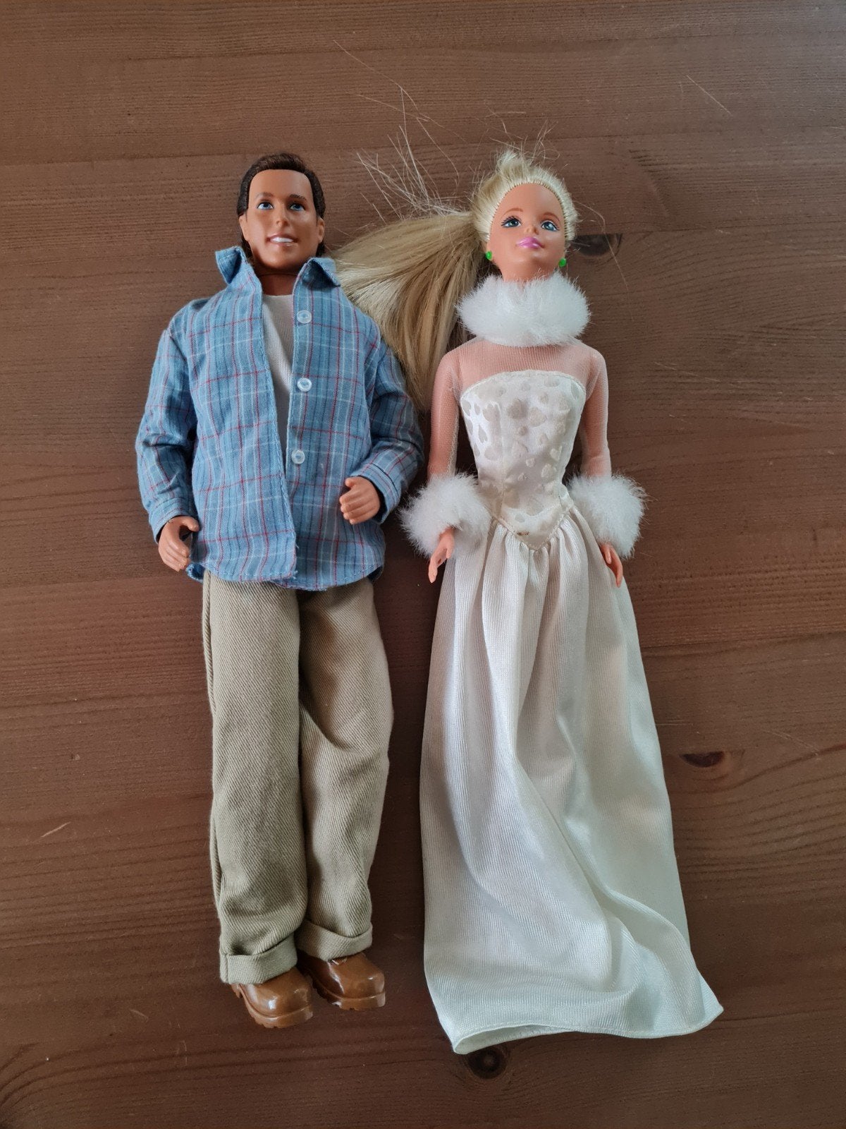 Vintage Barbie (1966) en Ken (1968)., Verzamelen, Ophalen of Verzenden, Zo goed als nieuw, Overige typen
