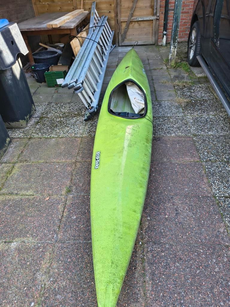 Groene Kano - Stipak - Gebruikt, Watersport en Boten, Kajaks, Gebruikt, 1-persoons, Ophalen of Verzenden