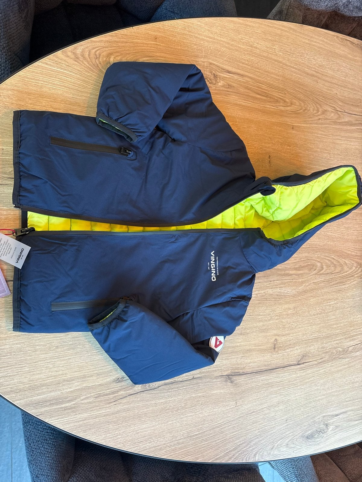 Vingino jas jongen reversible maat 116 NIEUW, Ophalen of Verzenden, Nieuw, Jongen, Jas