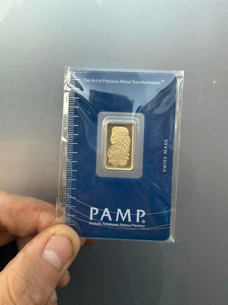 Goud baar 5 gram, Ophalen of Verzenden, Goud