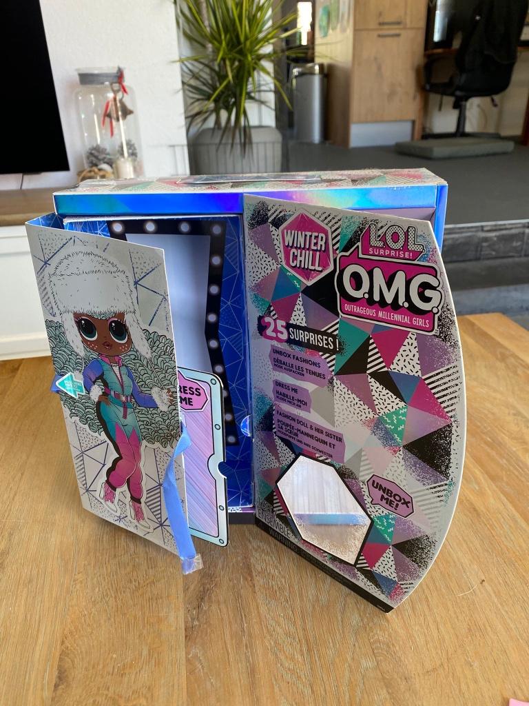 LOL surprise O.M.G. Winter chill, Kinderen en Baby's, Speelgoed | Poppen, Ophalen, Zo goed als nieuw, Overige typen