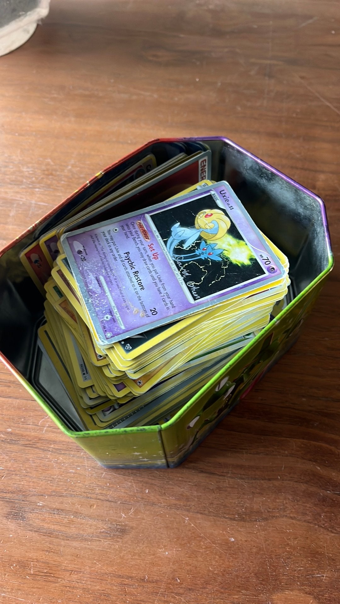 Pokemon kaarten oud, Ophalen of Verzenden, Gebruikt, Meerdere kaarten