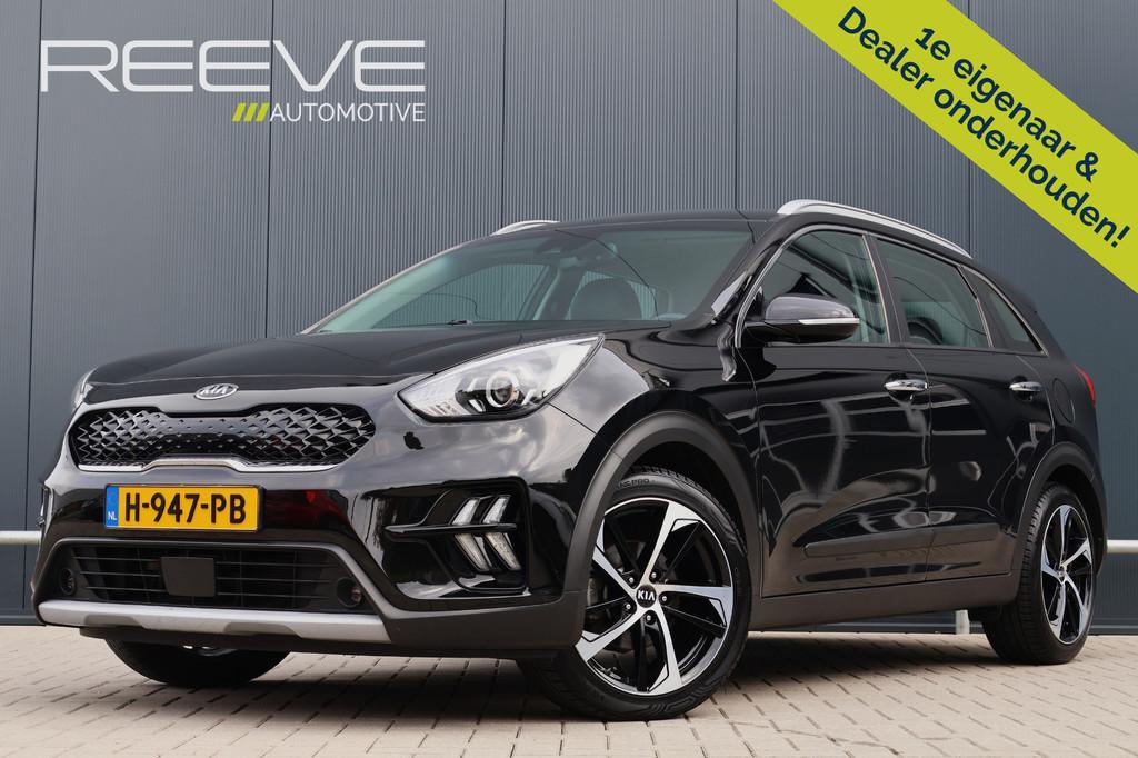 Kia Niro 1.6 GDi Hybrid DynamicLine | 1e eig. | Trekhaak | C, Gebruikt, Met garantie (alle), Adaptive Cruise Control, Leder en Stof