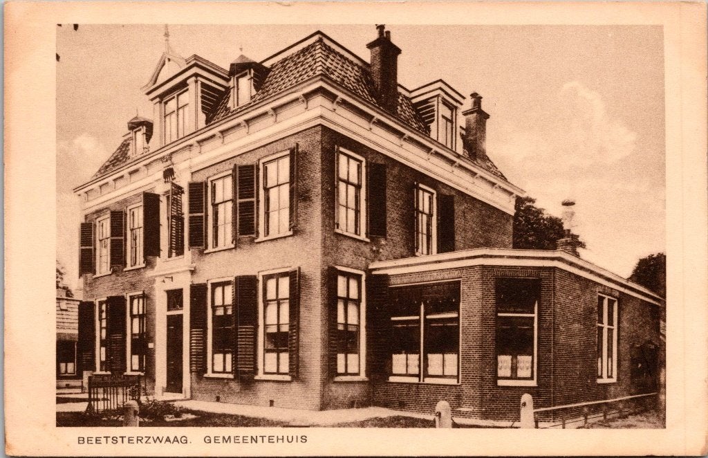 Beetsterzwaag - 6 ansichtkaarten, Verzamelen, Verzenden, 1940 tot 1960, Gelopen, Friesland