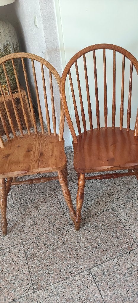 Stoelen, Ophalen, Gebruikt, Hout, Vier