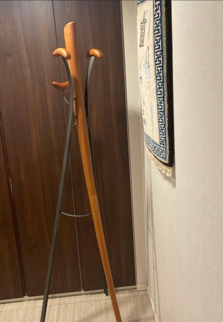 Porada Samurai kapstok - Vintage design collectable, Ophalen, Zo goed als nieuw, Staande kapstok, 150 tot 200 cm