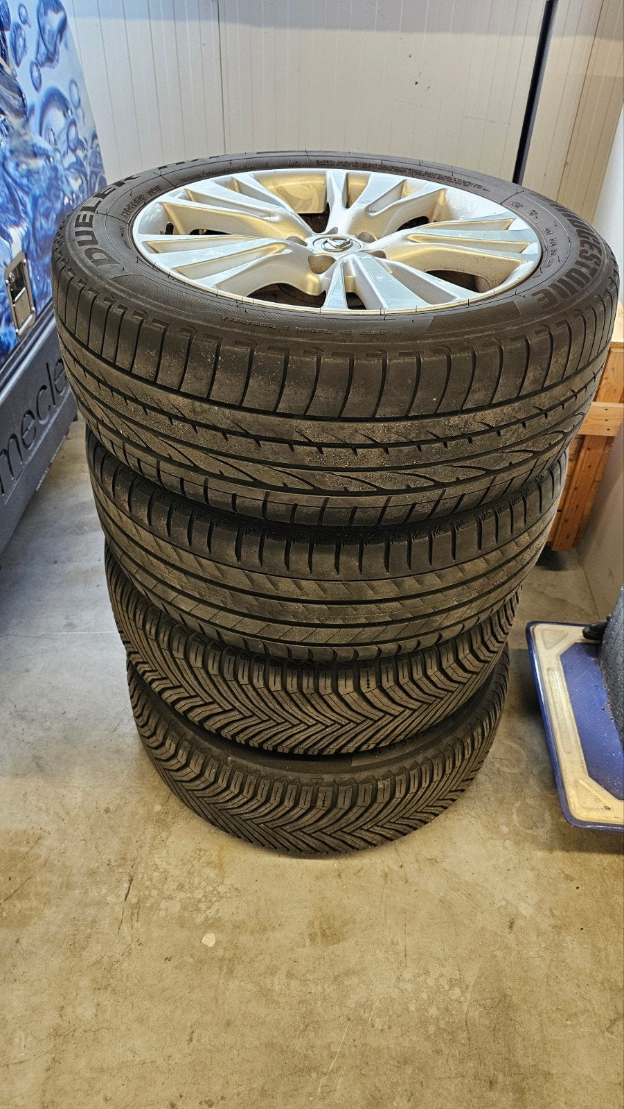 Te koop, originele 19 inch lexus velgen, in zeer goede staat, Gebruikt, Banden en Velgen, 235 mm, All Season