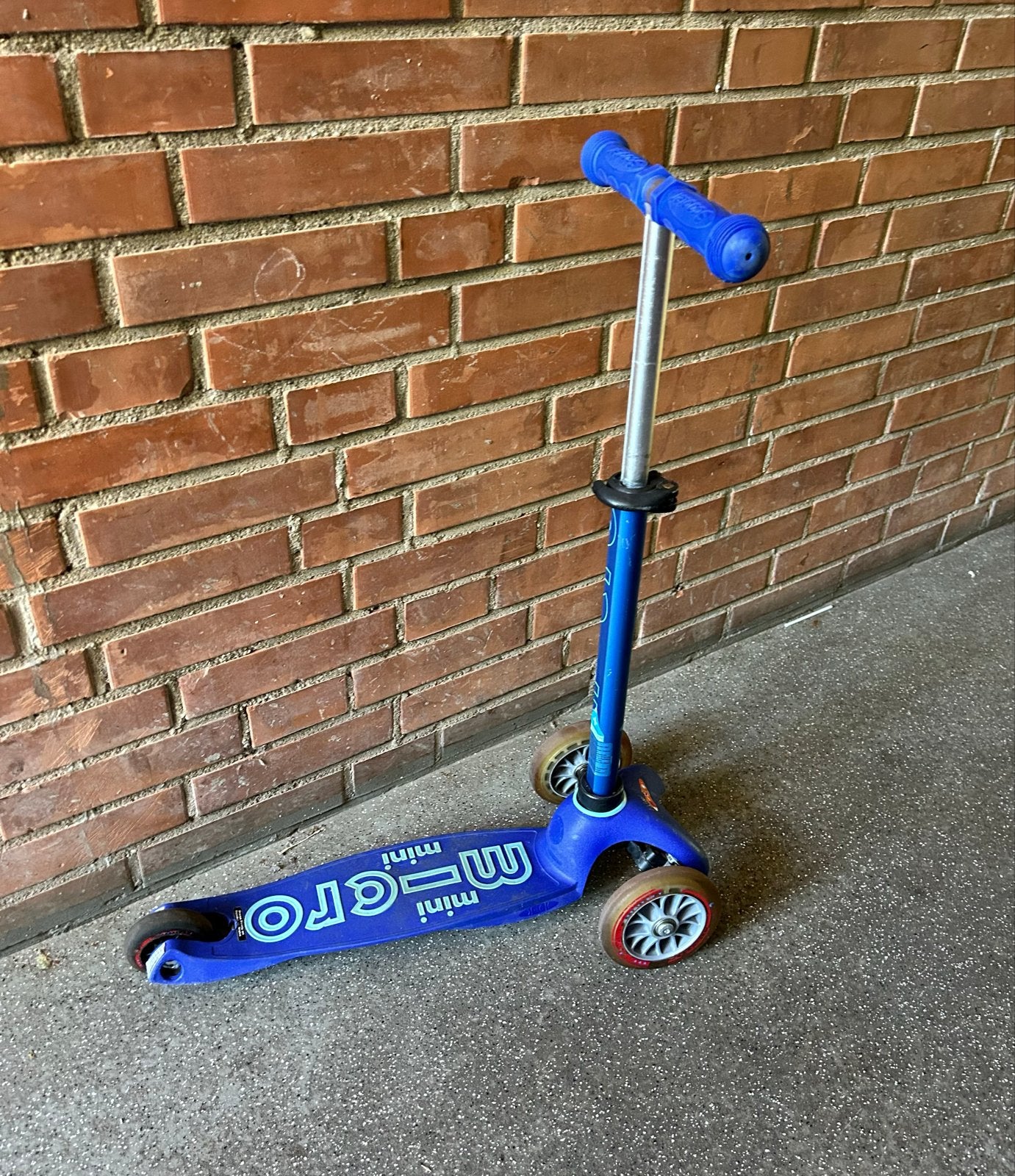 Mini Micro step blauw, Fietsen en Brommers, Ophalen, Gebruikt, Gewone step