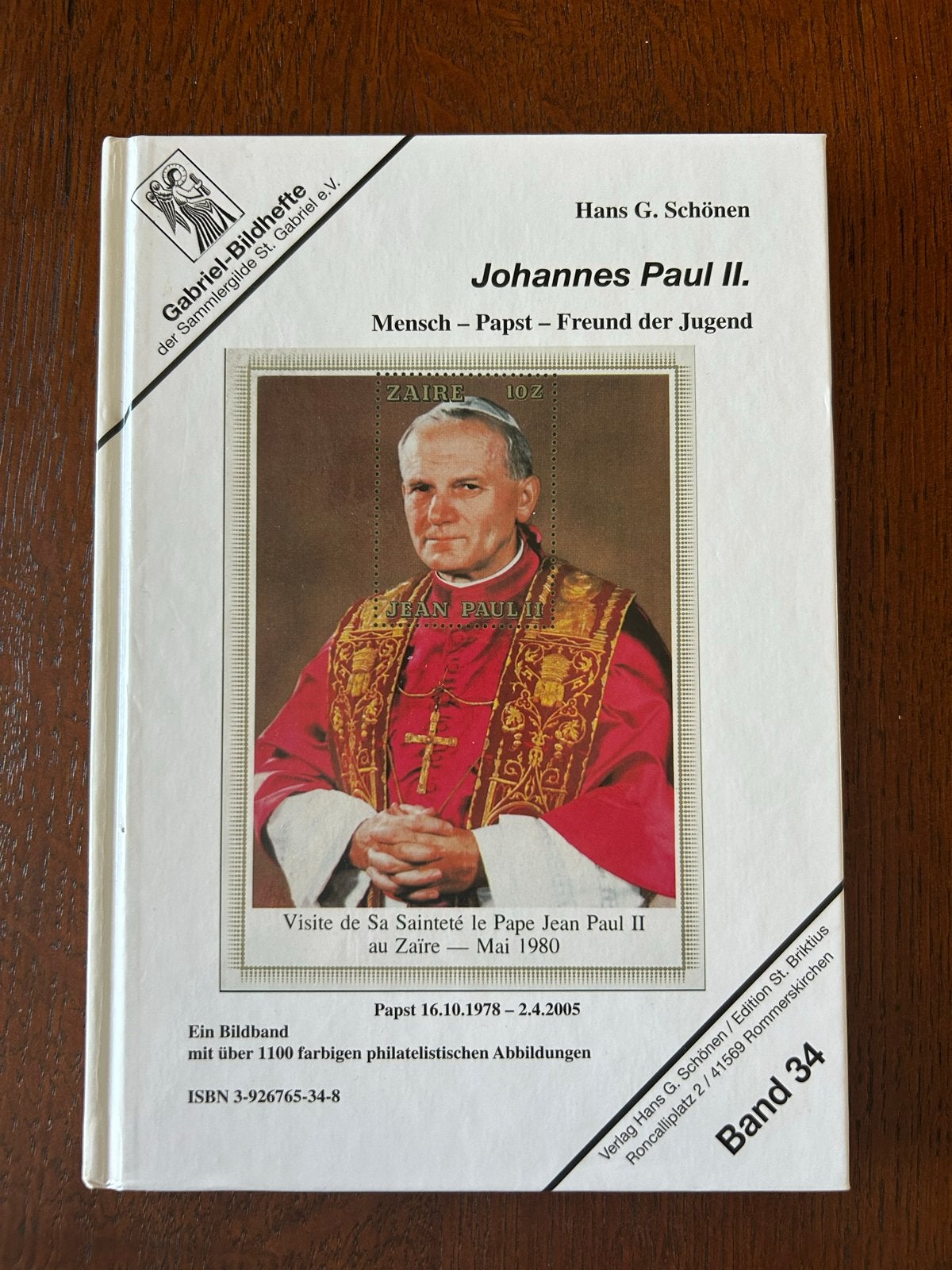 Johannes Paul II    Postzegelcatalogus - Band 34, Ophalen of Verzenden, Postfris, Overige thema's