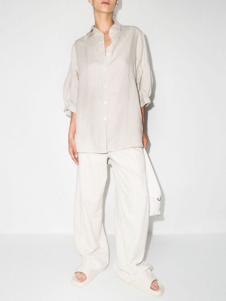 des sen pauw linnen tuniek blouse | s, Kleding | Dames, Ophalen, Nieuw, Maat 36 (S), Beige