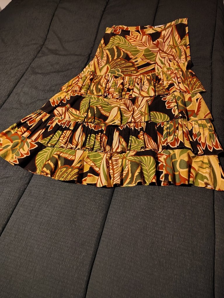 ZARA stroken rok met gave kleuren. Maat 46, Kleding | Dames, Rokken, Overige kleuren, Verzenden, Zara, Maat 46/48 (XL) of groter